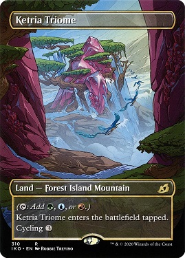 Ketria Triome Ikoria- Lair of Behemoths Alternate Art